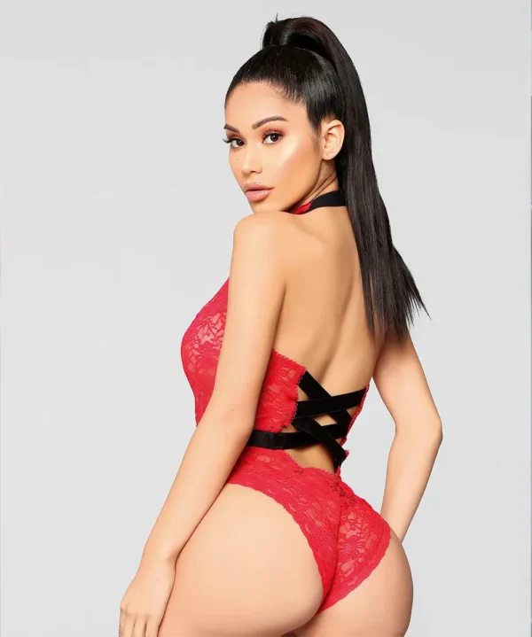 dionelle boyun bel fiyonklu fantezi babydoll2